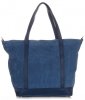 GEANȚĂ DIN PIELE shopper bag Vittoria Gotti denim V2939